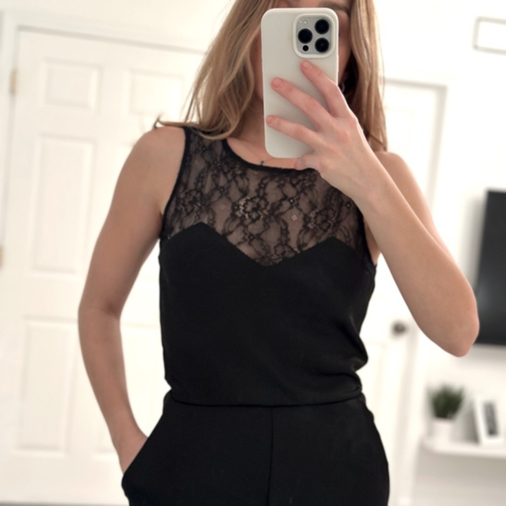 Stradivarius Jumpsuit with Lace 🖤